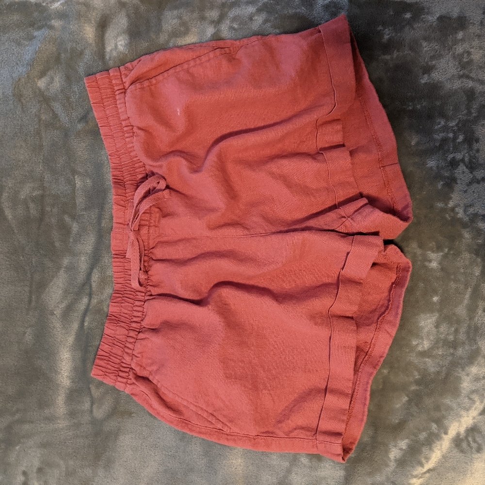 Old Navy salmon soft cotton shorts